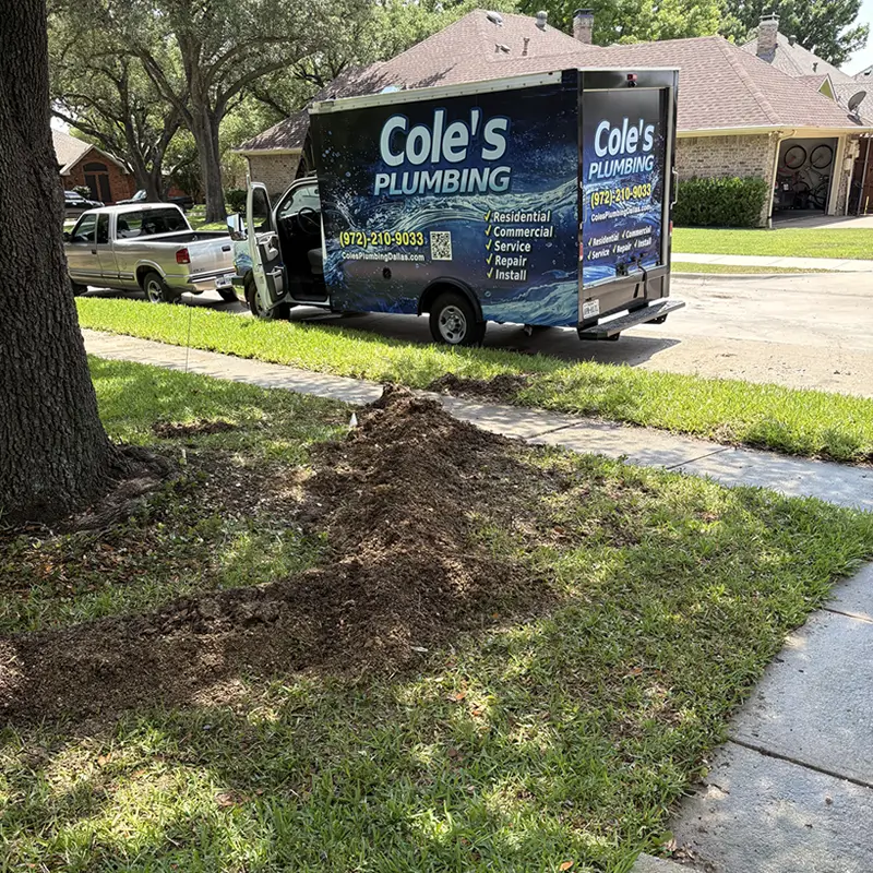 Cole’s Plumbing Truck